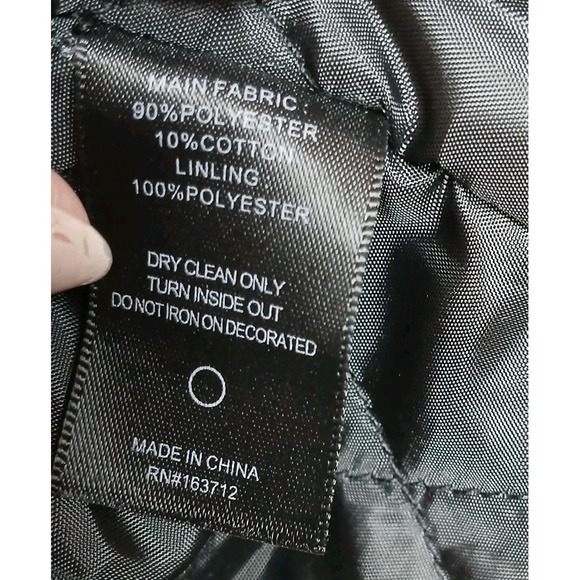 NWT Minnesota Vikings NFL Jacket Men's Medium Grey Plaid Full Zip Embroidered - Picture 6 of 8